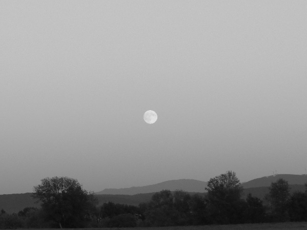 Moonrise over Grand Isle, VT