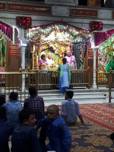 Mata lal Devi revered at her shrine in Amritsar, Punjab.
