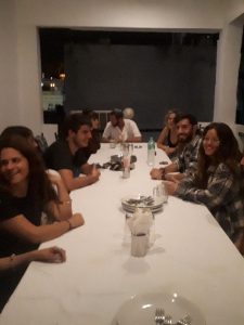 kabbalat Shabbat at Minerva Hotel rooftop restaurant