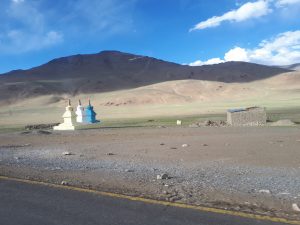 Mani on way to Leh, Ladakh