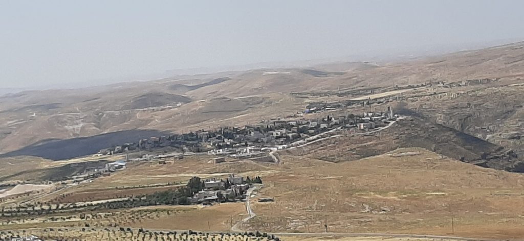 Nokdim settlement viewed from Herodium National Park