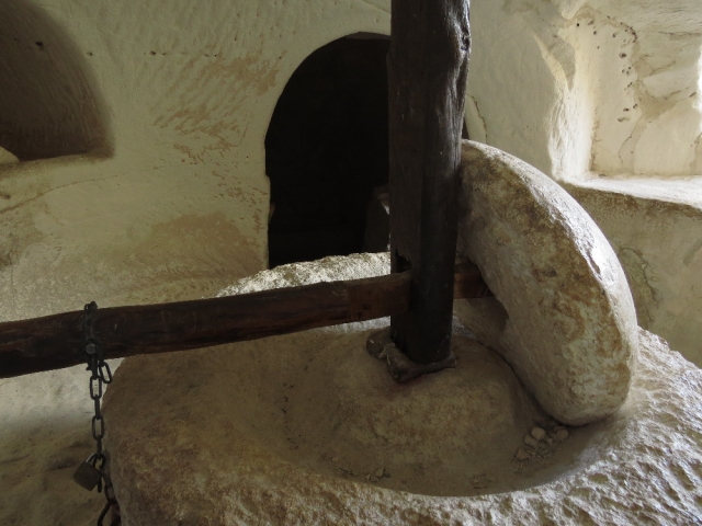 Olive press. Beit Guvrin National Park.