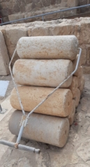 Rollers for floors and walls. Bizantian times