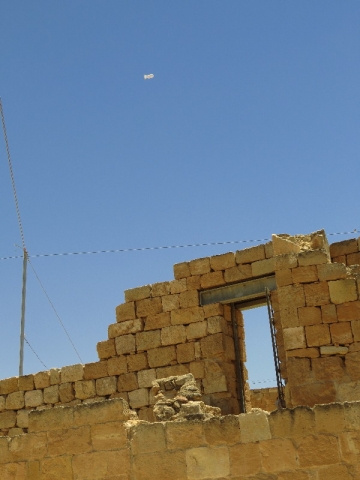 Door to Nabatu House. Mamshit Door to Nabatu House. Mamshit