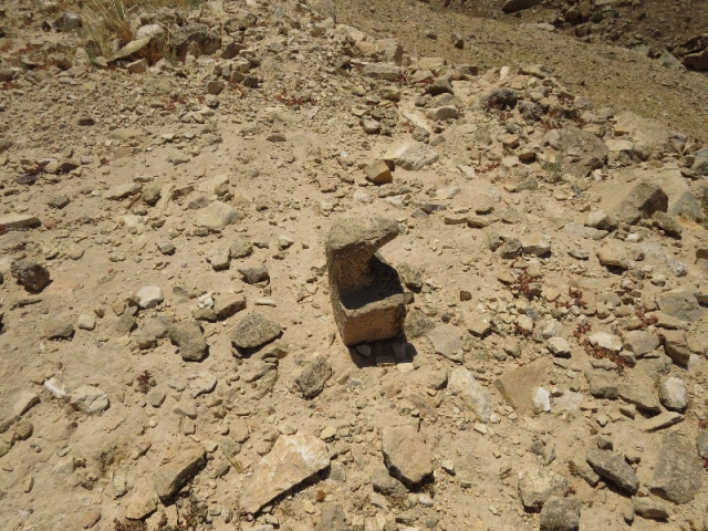 What am I...Standalone stone artefact at Mamshit What am I...Standalone stone artefact at Mamshit