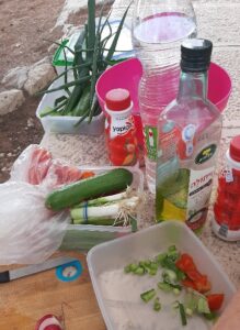 Picnicking at Mitzpe Harel